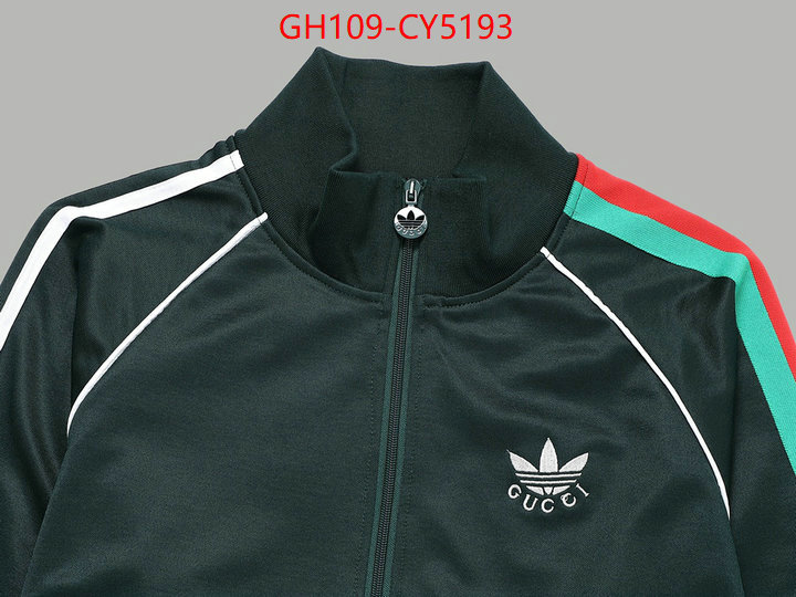 Clothing-Gucci buy aaaaa cheap ID: CY5193 $: 109USD