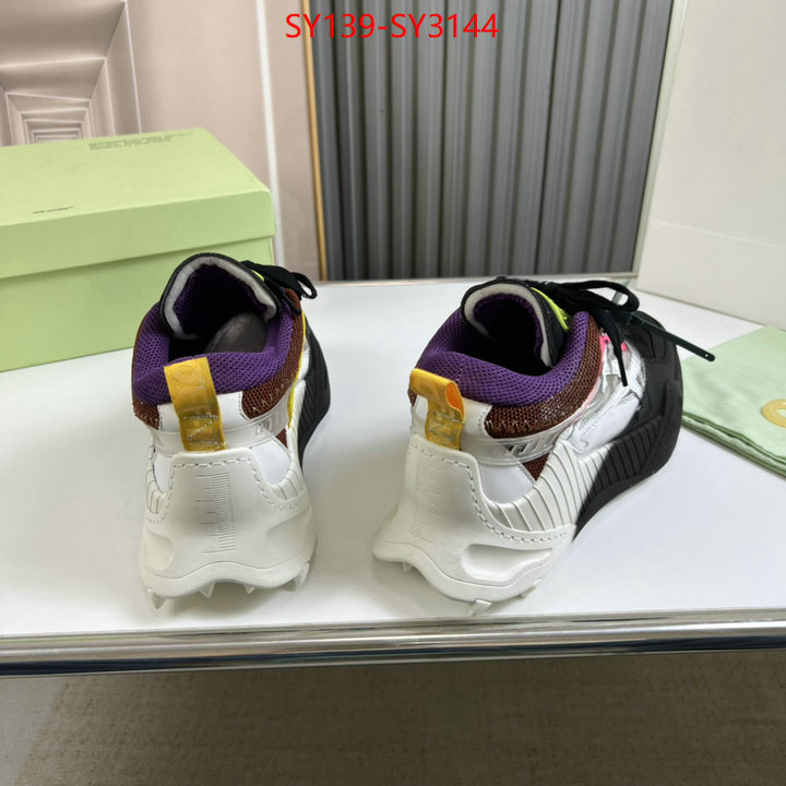 Men Shoes-Offwhite replica aaaaa designer ID: SY3144 $: 139USD