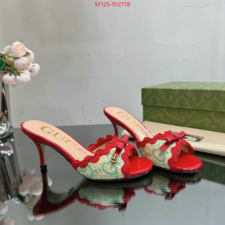 Women Shoes-Gucci replica 2023 perfect luxury ID: SY2778 $: 125USD