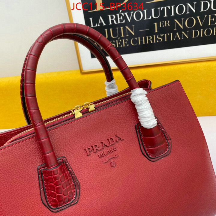 Prada Bags (4A)-Handbag- first copy ID: BP3634 $: 115USD