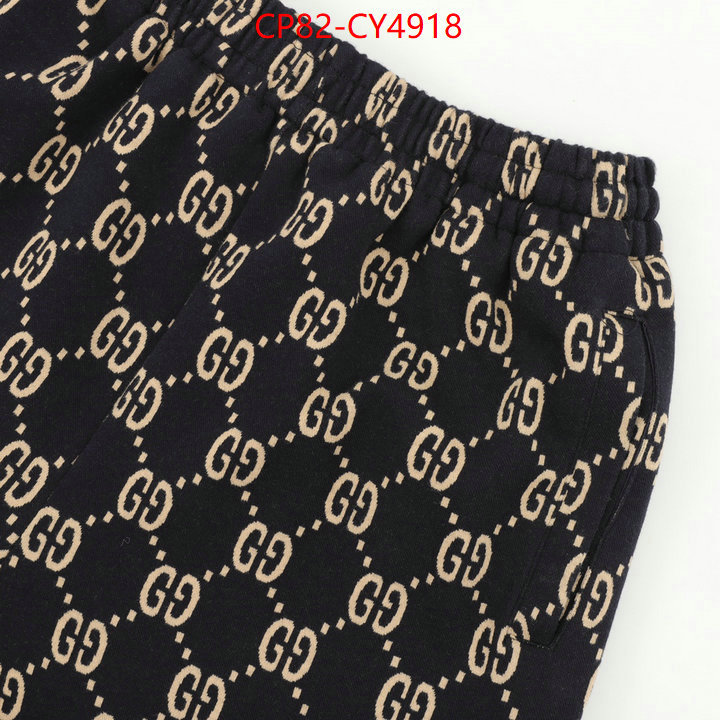 Clothing-Gucci 2023 luxury replicas ID: CY4918 $: 82USD