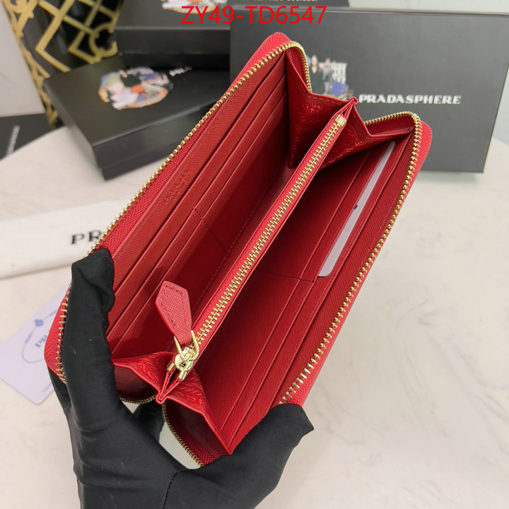 Prada Bags (4A)-Wallet aaaaa replica ID: TD6547 $: 49USD