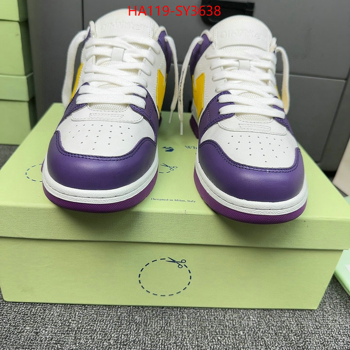 Men Shoes-Offwhite best wholesale replica ID: SY3638 $: 119USD