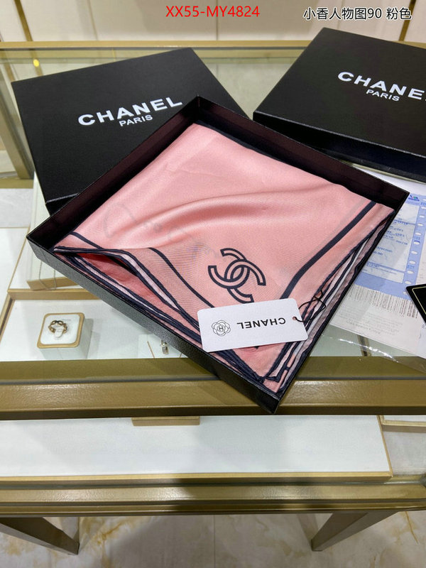 Scarf-Chanel can you buy knockoff ID: MY4824 $: 55USD