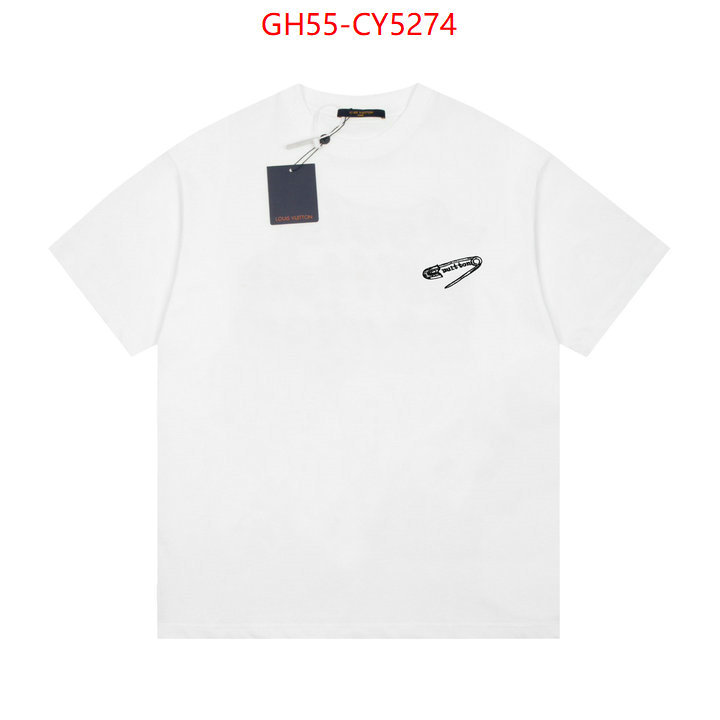 Clothing-LV how to find designer replica ID: CY5274 $: 55USD