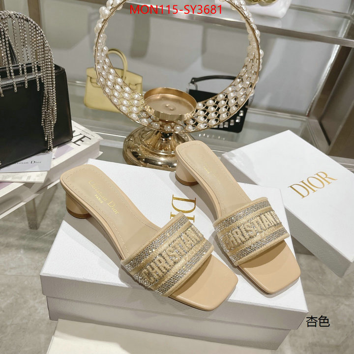 Women Shoes-Dior where should i buy to receive ID: SY3681 $: 115USD