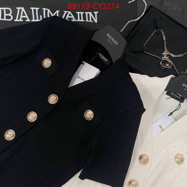 Clothing-Balmain what ID: CY3214 $: 119USD