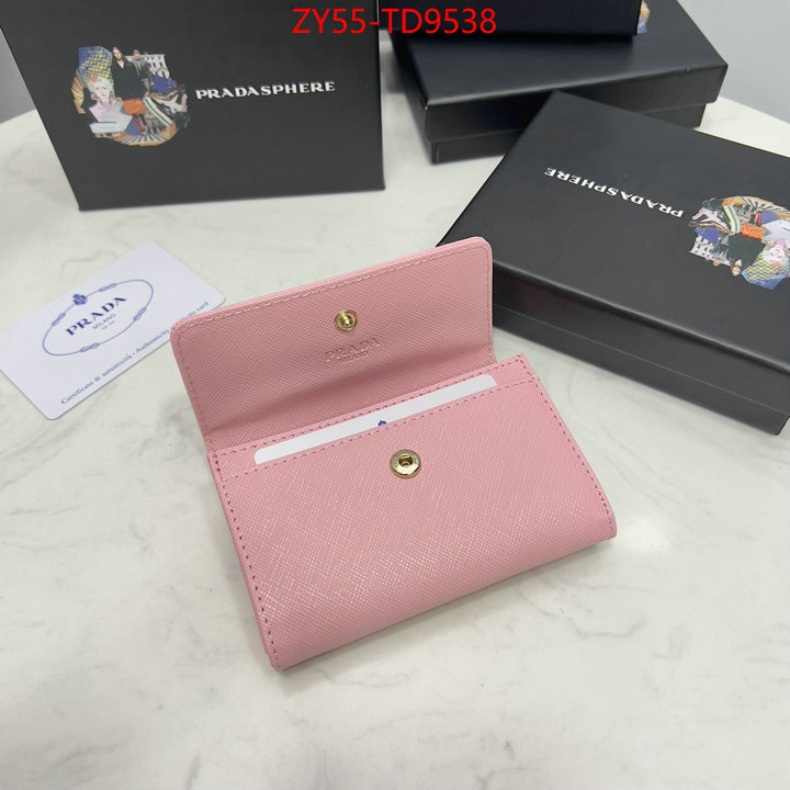 Prada Bags (4A)-Wallet first copy ID: TD9538 $: 55USD