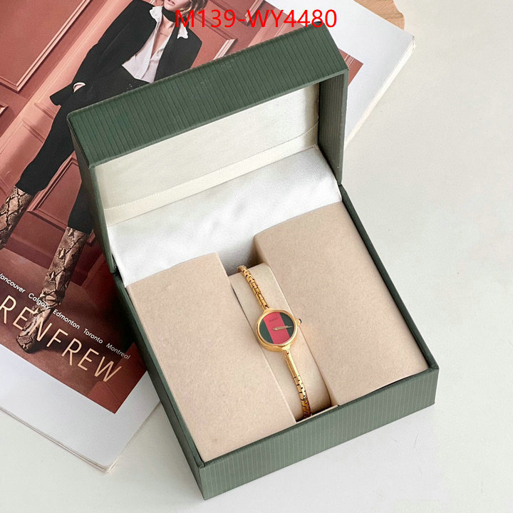 Watch(4A)-Gucci best quality designer ID: WY4480 $: 139USD