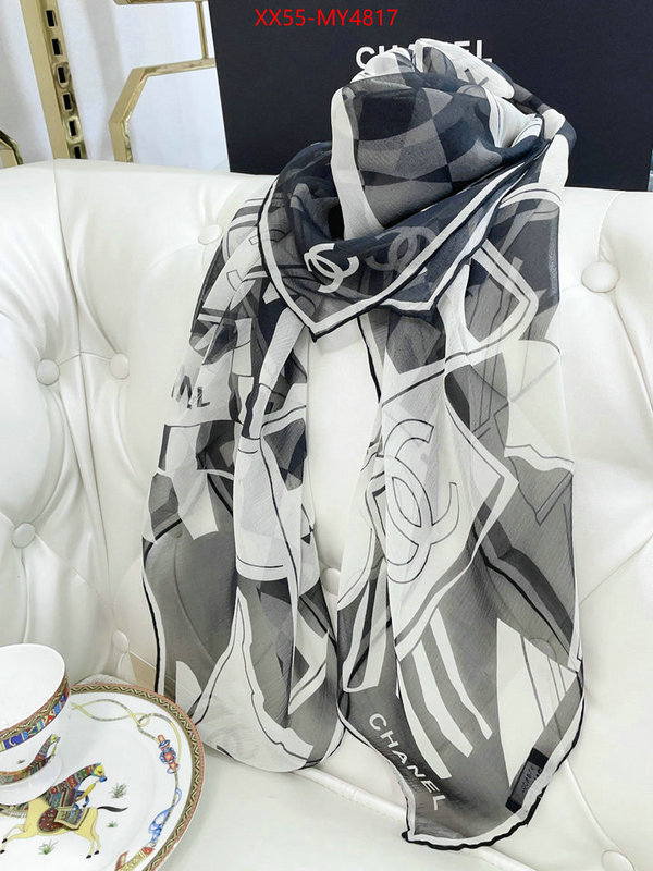 Scarf-Chanel high quality designer replica ID: MY4817 $: 55USD