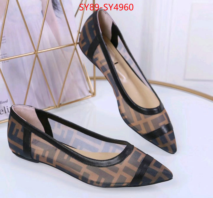 Women Shoes-Fendi cheap online best designer ID: SY4960 $: 89USD