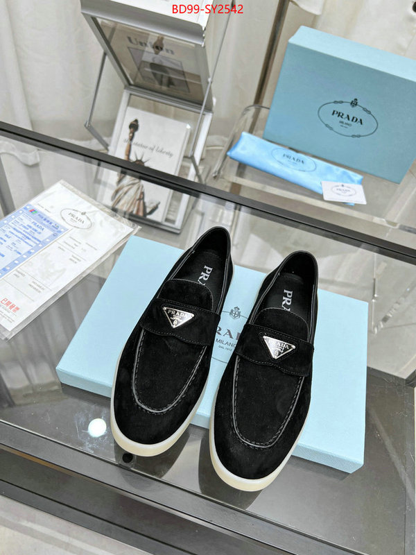 Women Shoes-Prada 2023 aaaaa replica 1st copy ID: SY2542 $: 99USD