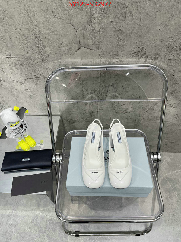 Women Shoes-Prada buy high-quality fake ID: SD2977 $: 125USD