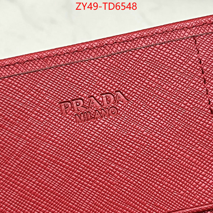 Prada Bags (4A)-Wallet replica 2023 perfect luxury ID: TD6548 $: 49USD