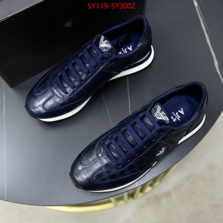 Men shoes-Armani where can i buy the best quality ID: SY3002 $: 119USD