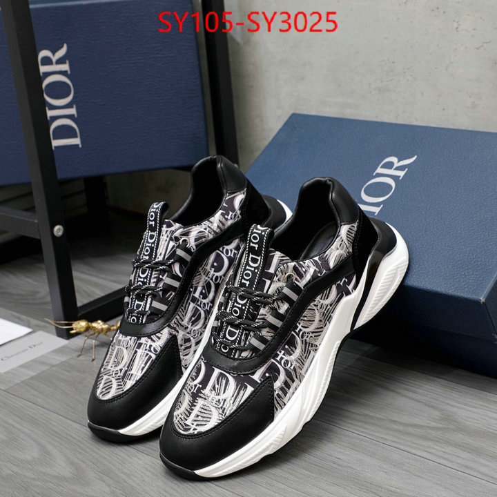 Men shoes-Dior perfect quality ID: SY3025 $: 105USD