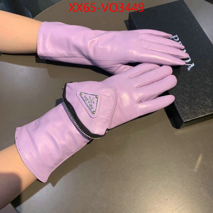 Gloves-Prada best quality designer ID: VO3449 $: 65USD