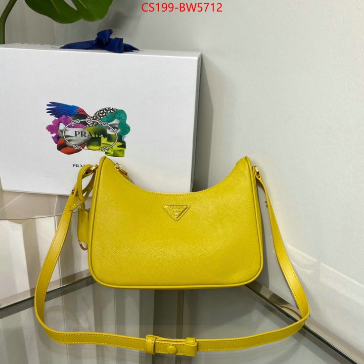 Prada Bags (TOP)-Re-Edition 2000 buy high-quality fake ID: BW5712 $: 199USD