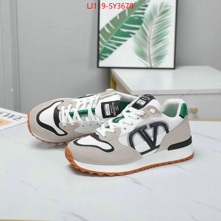 Men Shoes-Valentino buy luxury 2023 ID: SY3670 $: 119USD