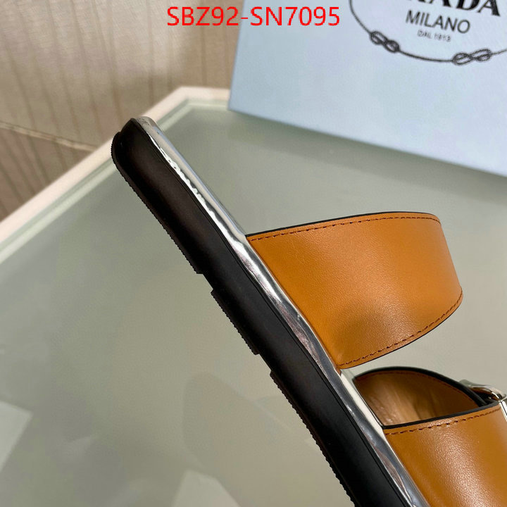 Women Shoes-Prada designer high replica ID: SN7095 $: 92USD