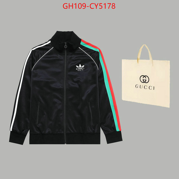 Clothing-Gucci best knockoff ID: CY5178 $: 109USD