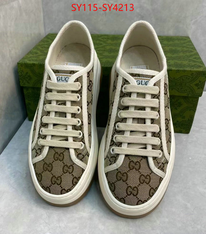 Women Shoes-Gucci best replica quality ID: SY4213 $: 115USD