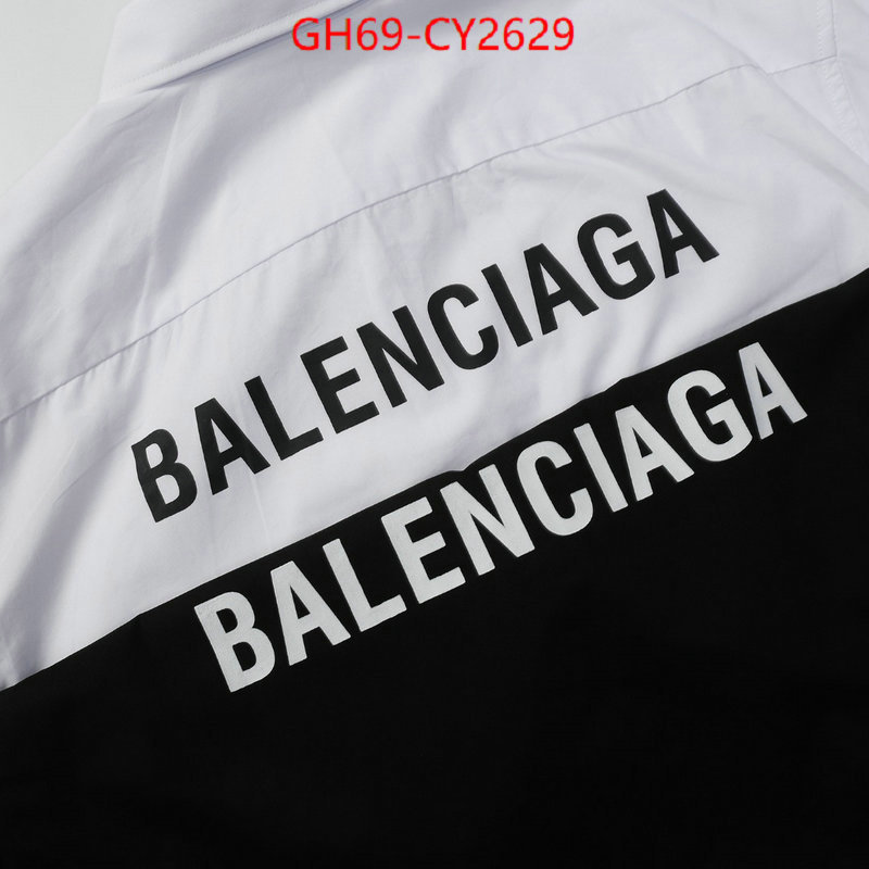 Clothing-Balenciaga only sell high-quality ID: CY2629 $: 69USD