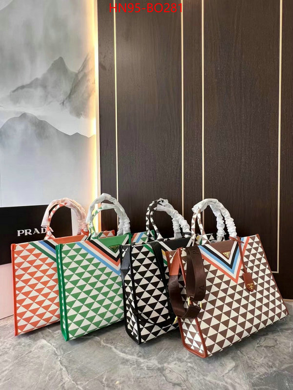 Prada Bags (4A)-Handbag- high quality perfect ID: BO281 $: 95USD