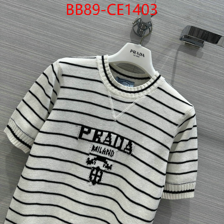 Clothing-Prada aaaaa ID: CE1403 $: 89USD