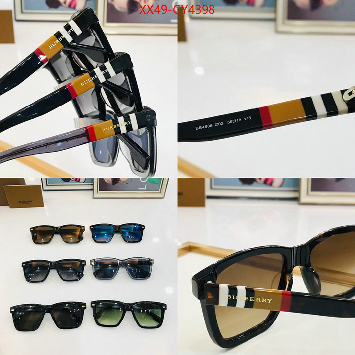 Glasses-Burberry found replica ID: GY4398 $: 49USD