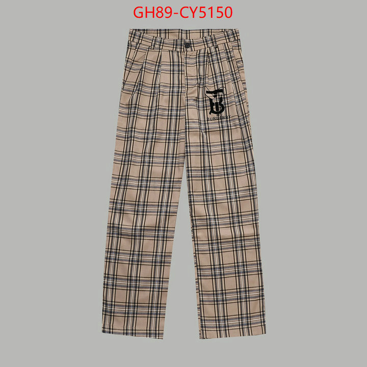 Clothing-Burberry fashion replica ID: CY5150 $: 89USD