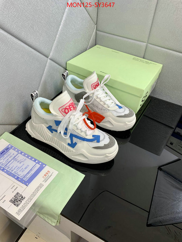 Women Shoes-Offwhite exclusive cheap ID: SY3647 $: 125USD