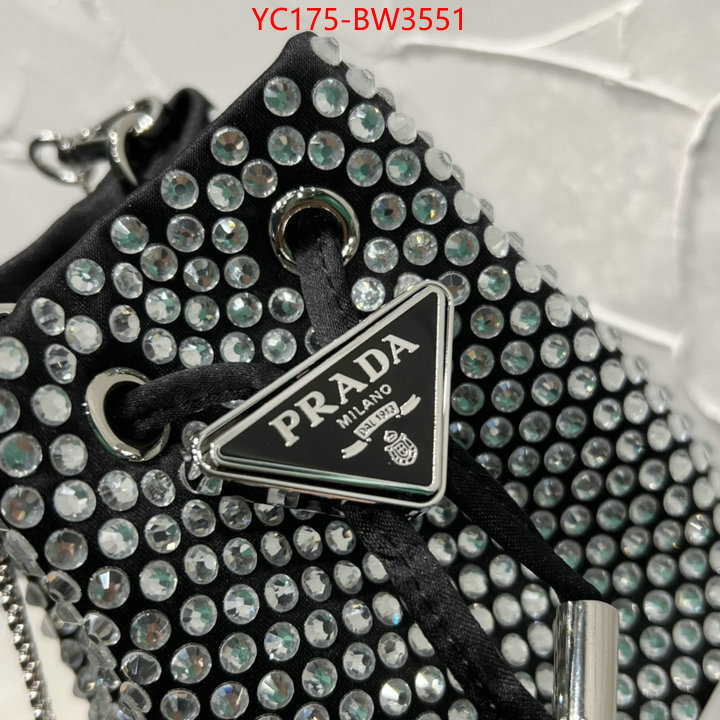 Prada Bags (TOP)-Diagonal- wholesale china ID: BW3551 $: 175USD