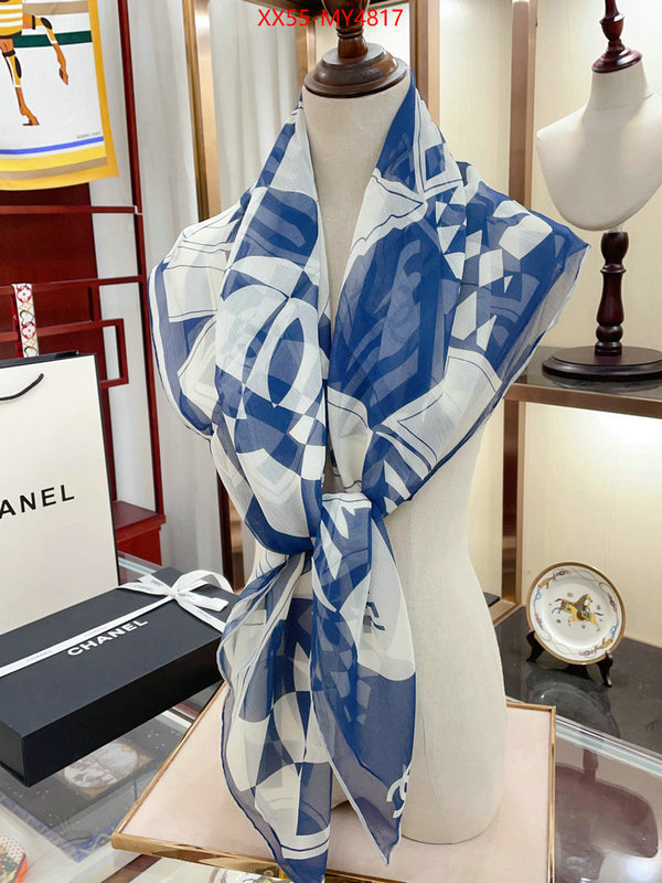 Scarf-Chanel high quality designer replica ID: MY4817 $: 55USD