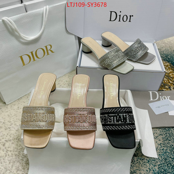 Women Shoes-Dior wholesale china ID: SY3678 $: 109USD