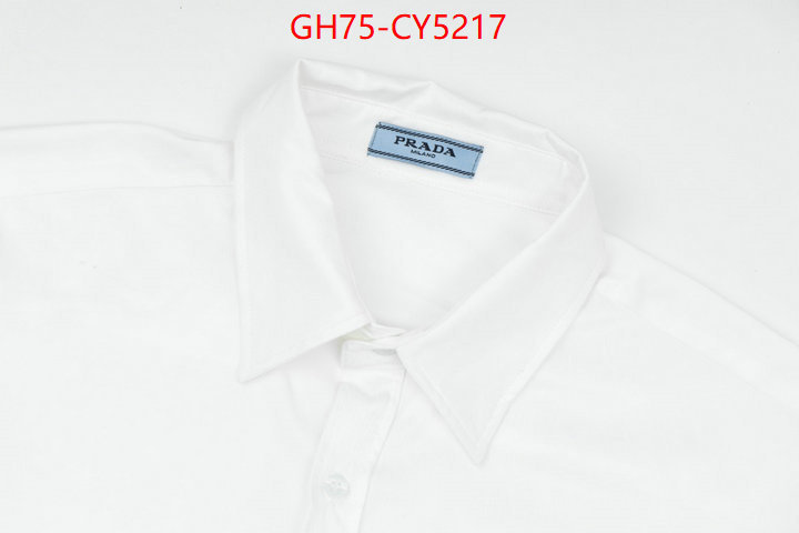 Clothing-Prada online ID: CY5217 $: 75USD