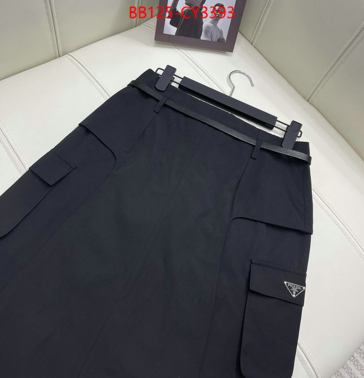 Clothing-Prada top quality designer replica ID: CY3393 $: 125USD