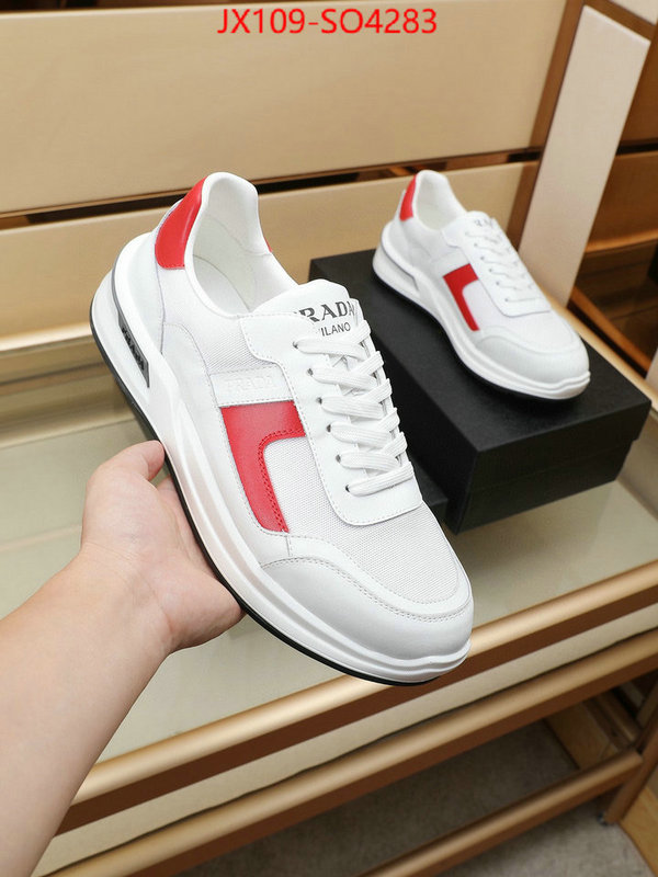 Men shoes-Prada knockoff highest quality ID: SO4283 $: 109USD