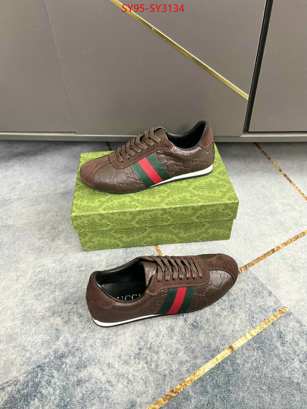 Men Shoes-Gucci what is aaaaa quality ID: SY3134 $: 95USD