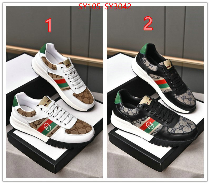 Men Shoes-Gucci where to buy replicas ID: SY3042 $: 105USD