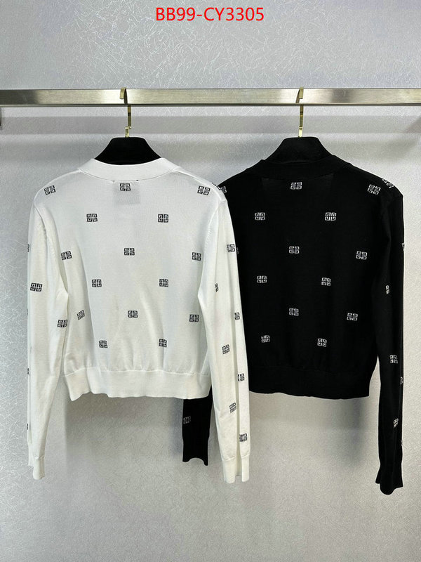 Clothing-Givenchy aaaaa replica designer ID: CY3305 $: 99USD