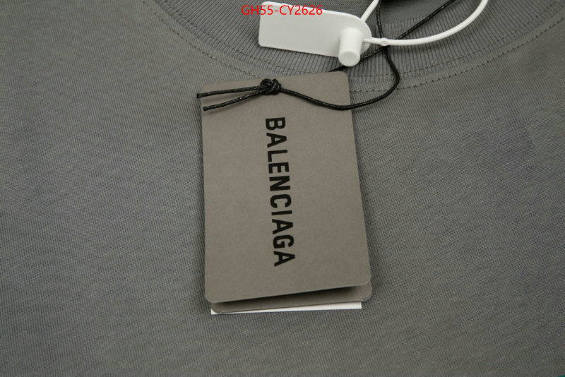 Clothing-Balenciaga hot sale ID: CY2626 $: 55USD