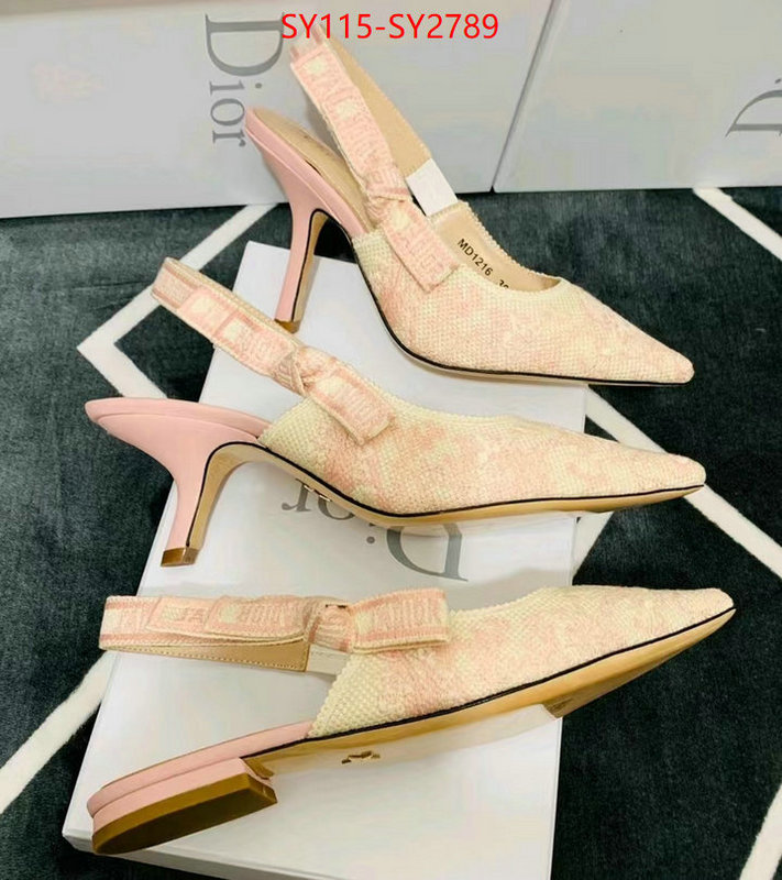 Women Shoes-Dior online china ID: SY2789 $: 115USD