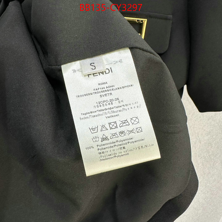 Clothing-Fendi wholesale 2023 replica ID: CY3297 $: 135USD