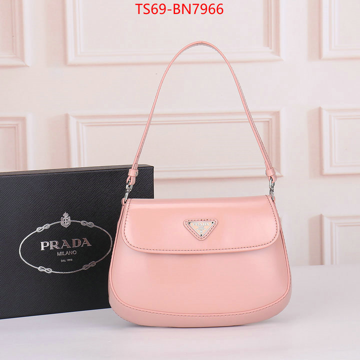 Prada Bags (4A)-Cleo quality replica ID: BN7966 $: 69USD