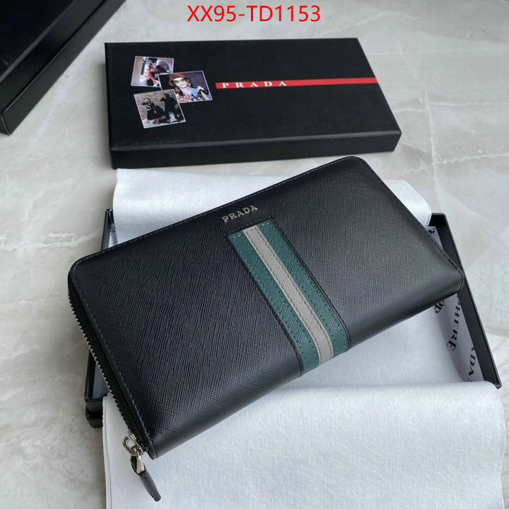 Prada Bags (TOP)-Wallet 2023 aaaaa replica 1st copy ID: TD1153 $: 95USD