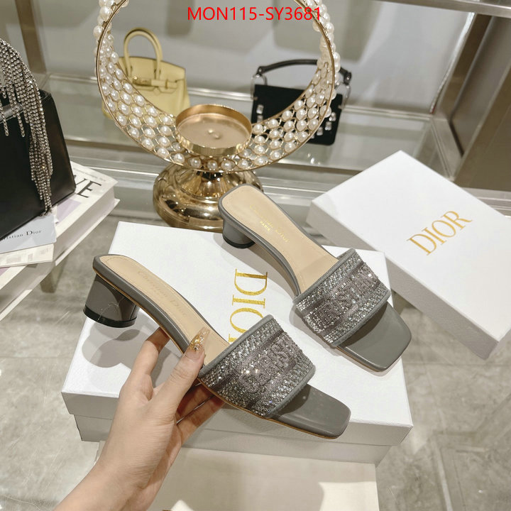 Women Shoes-Dior where should i buy to receive ID: SY3681 $: 115USD