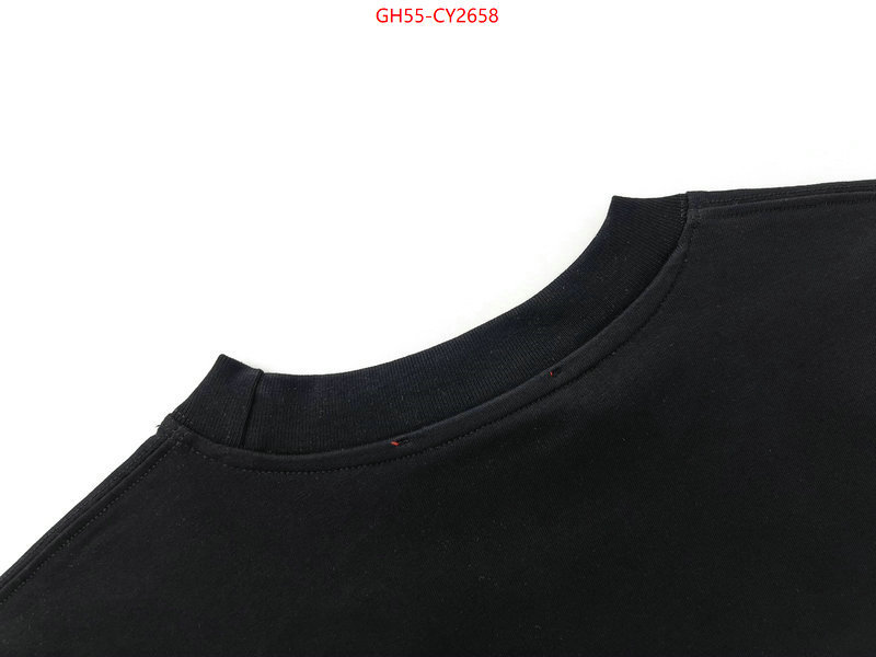 Clothing-Gucci online sale ID: CY2658 $: 55USD