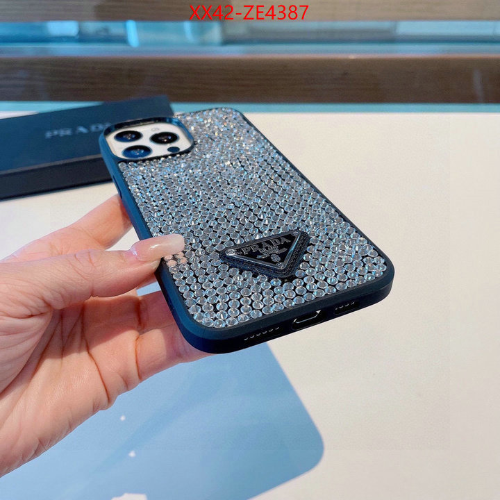 Phone case-Prada buy cheap ID: ZE4387 $: 42USD