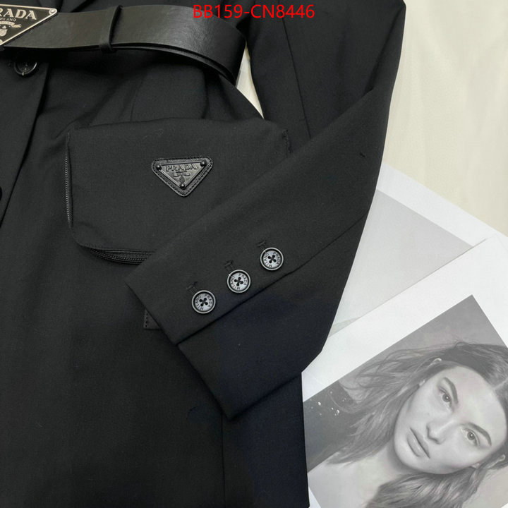 Clothing-Prada buy aaaaa cheap ID: CN8446 $: 159USD